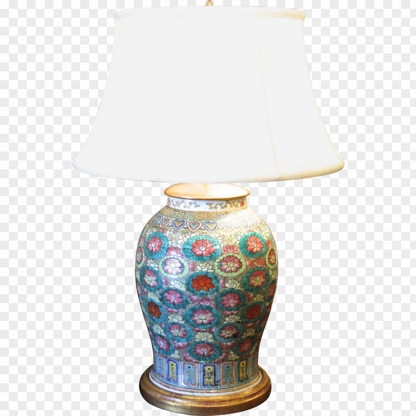 Light Ceramic Fixture Porcelain Vase PNG