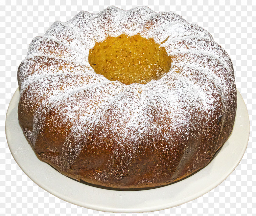 Milk Gugelhupf Sponge Cake Bundt Pound Torte PNG