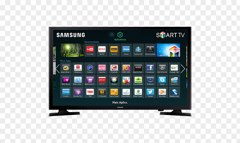 Samsung J4300 LED-backlit LCD Smart TV High-definition Television PNG