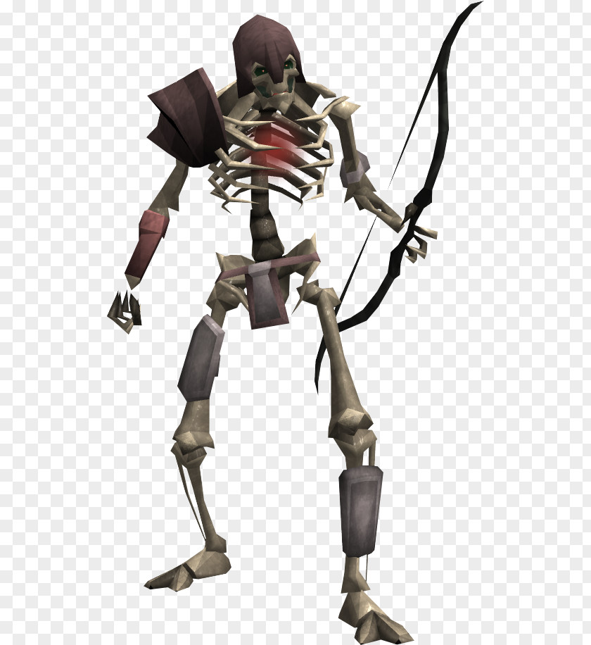 Archer Sterling Skeleton Bone PNG