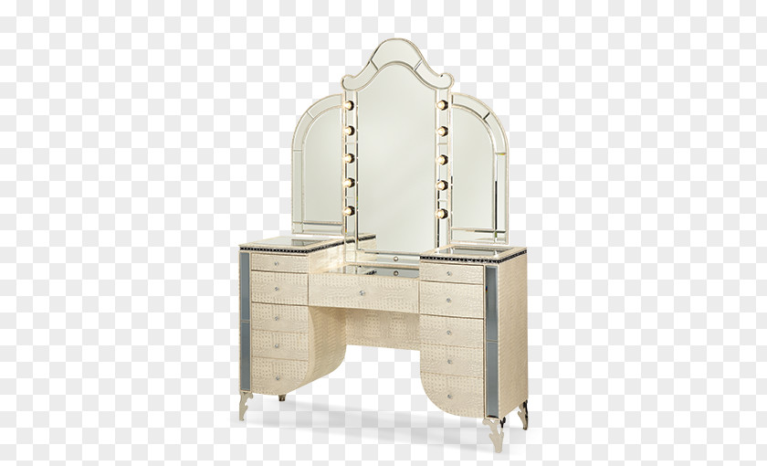 Crystal Chandelier Vanity Hollywood Table Upholstery Furniture PNG