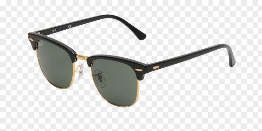 Ray Ban Ray-Ban Clubmaster Classic Wayfarer Sunglasses New PNG