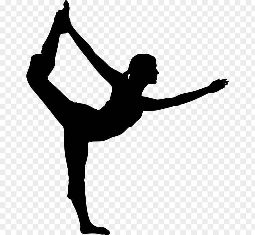 Yoga Silhouette Female PNG