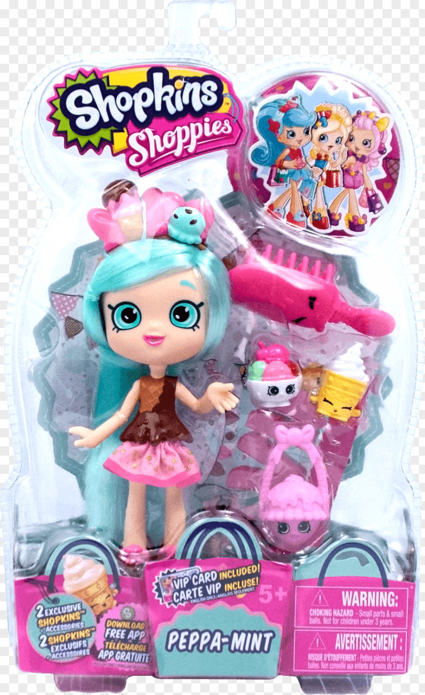 Doll Shopkins 56163 Shopettes Single Pack Popette Shoppies Pam Cake Action & Toy Figures Product PNG