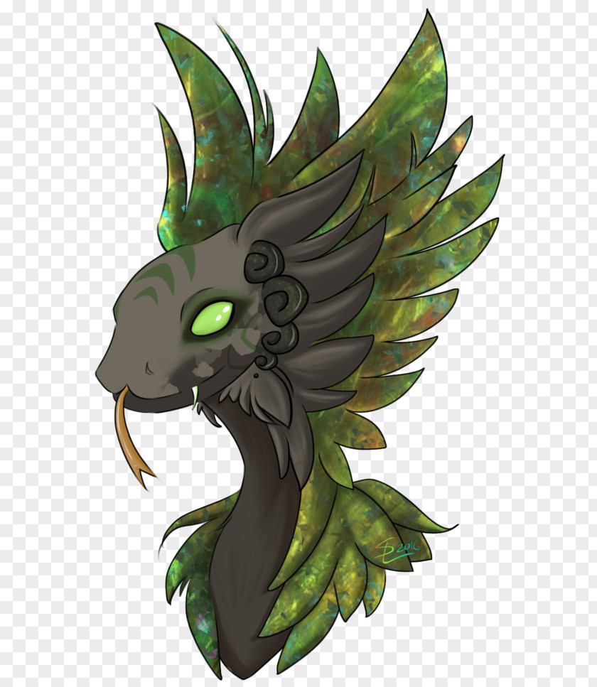 Dragon Art Yggdrasil Leaf PNG