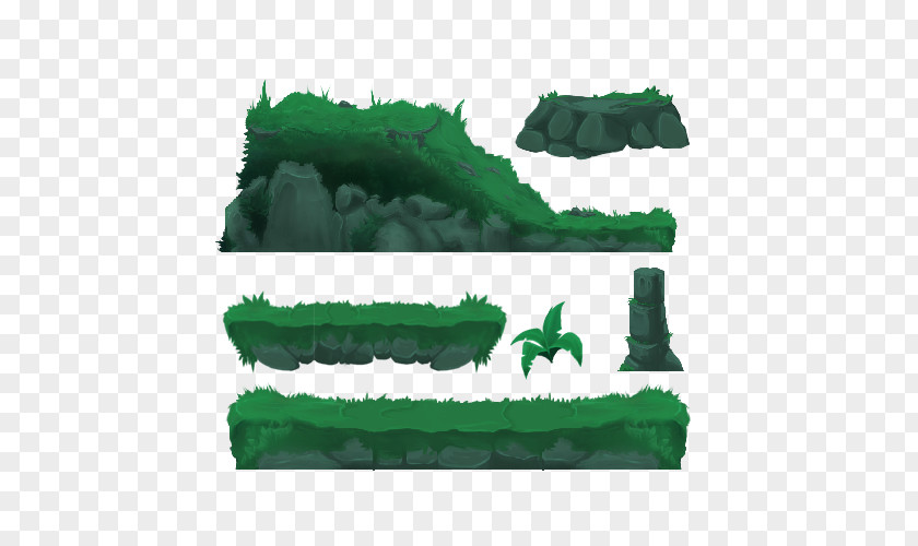 Hand Painted Platform Game Tile-based Video Side-scrolling PNG