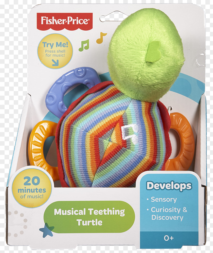 Toy Fisher-Price Musical Teething Toy, Turtle Infant PNG