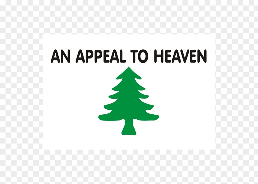 HEAVEN United States American Revolutionary War Pine Tree Flag PNG