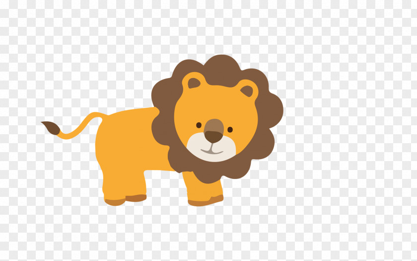 Leao Baby Jungle Animals Clip Art PNG