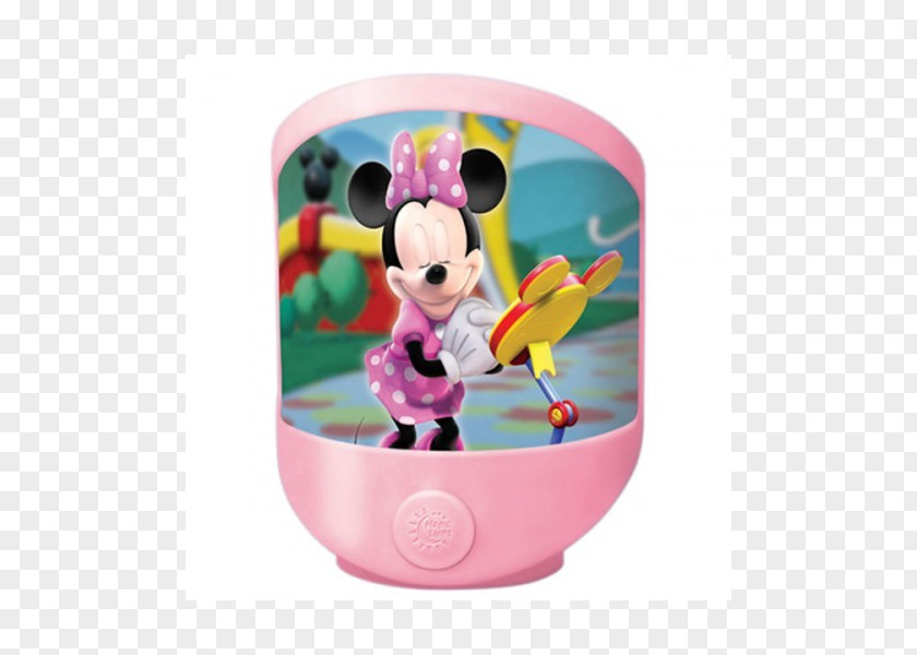 Minnie Mouse Figurine The Walt Disney Company Pink M PNG