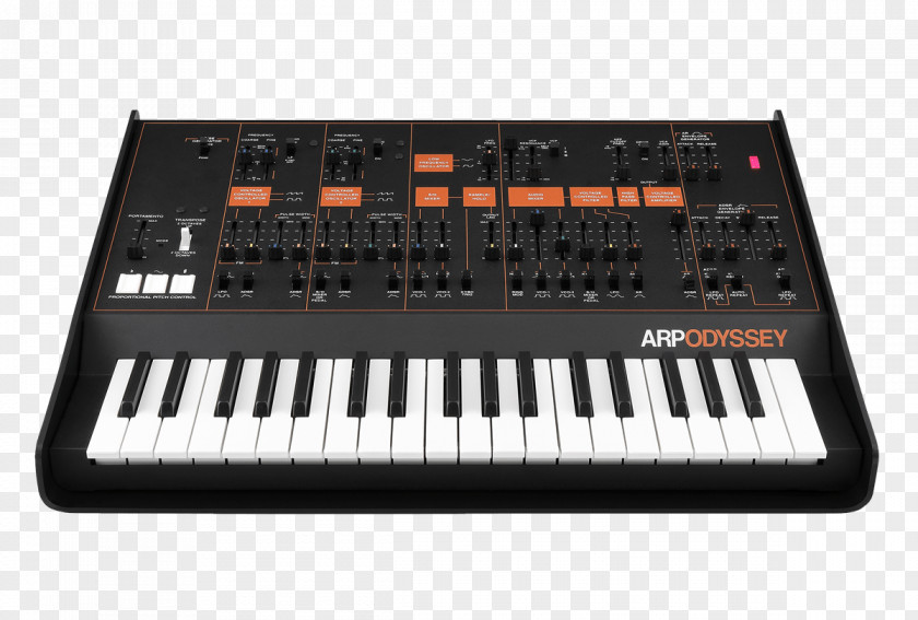 Musical Instruments ARP Odyssey Minimoog Sound Synthesizers Analog Synthesizer PNG