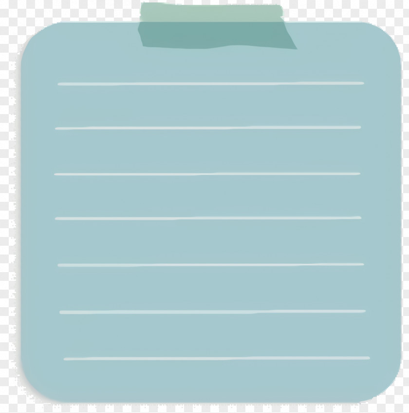 Clipboard Teal Rectangle M Aqua PNG