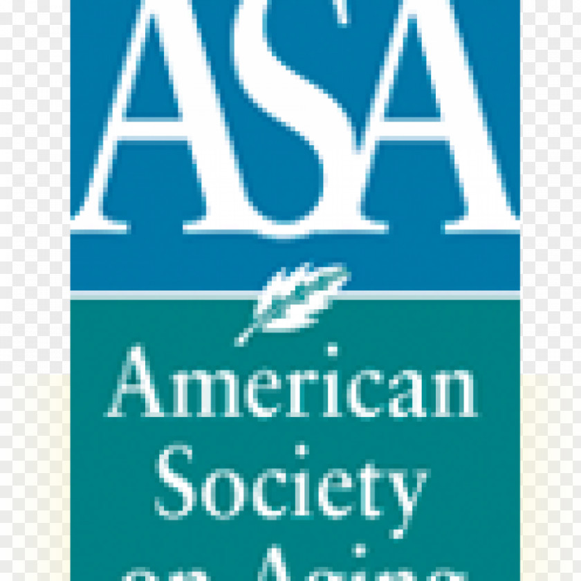 Line Logo Banner Brand American Society On Aging PNG