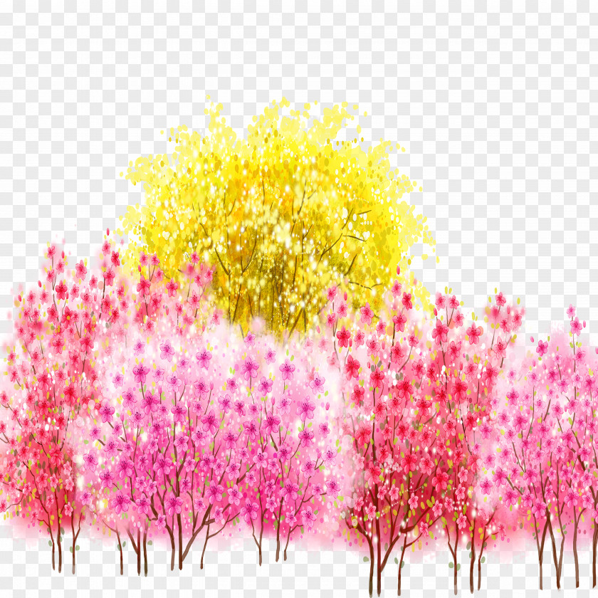 Blooms Computer File PNG