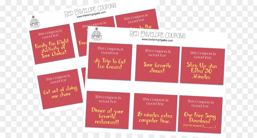 Chinese New Year Red Envelopes Label Brand Font PNG
