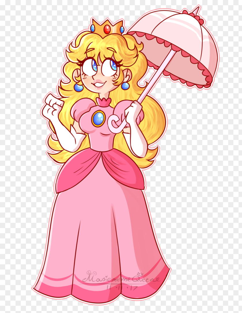 Princess Peach Paper Mario Art Female PNG