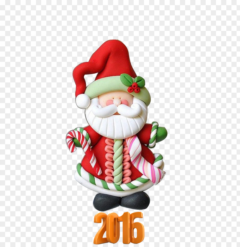 Santa Claus Christmas Ornament Child PNG