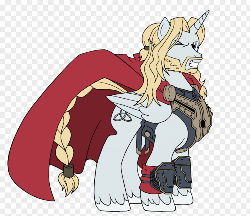 Thor: God Of Thunder My Little Pony Horse Equestria Winged Unicorn PNG