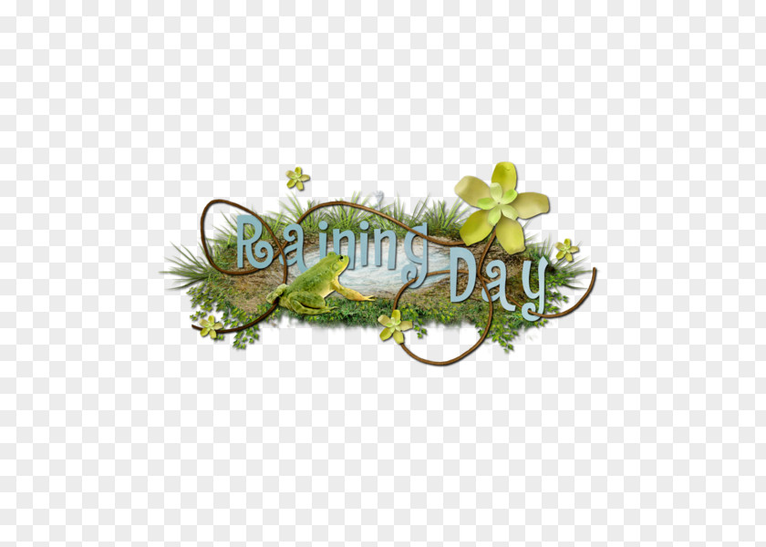 Design Floral Flowerpot Font PNG