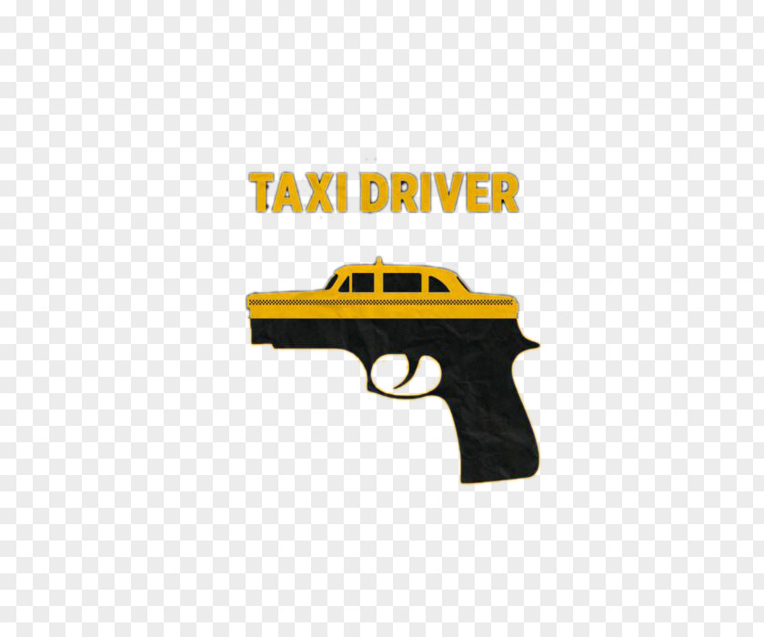 Pistol With Taxi Handgun Icon PNG
