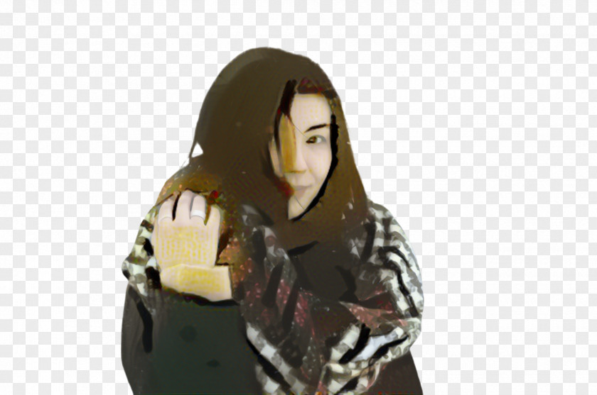 Sweater Hood Winter Girl PNG