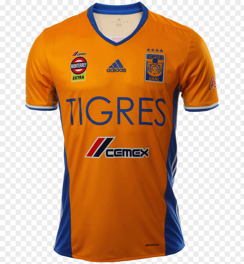 T-shirt Tigres UANL Liga MX C.D. Guadalajara Jersey PNG