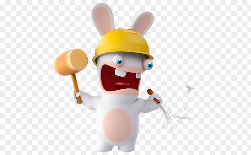 Technology Easter Bunny Figurine PNG