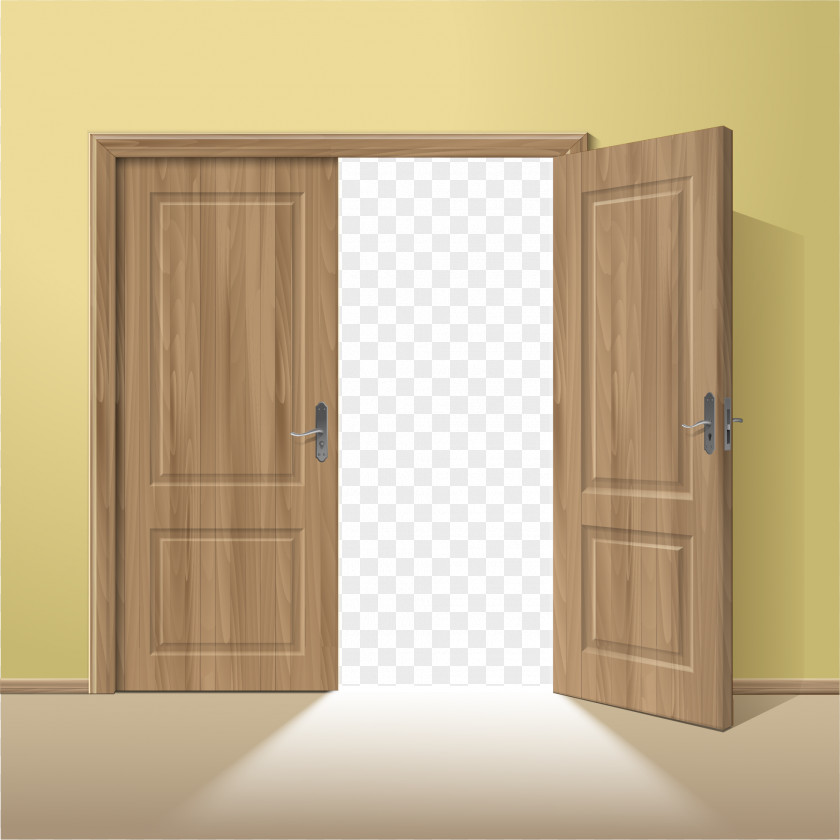 Vector Doors Window Door Wood Picture Frame PNG