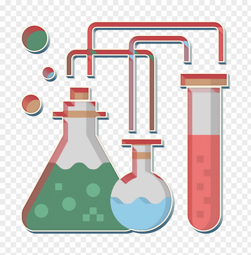 Education Icon Chemistry Lab PNG