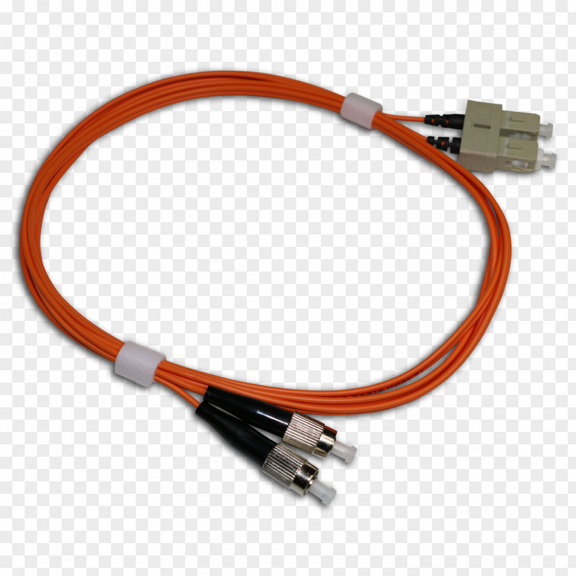 Fiber-optic Patch Cable Coaxial Electrical Connector Network Cables PNG