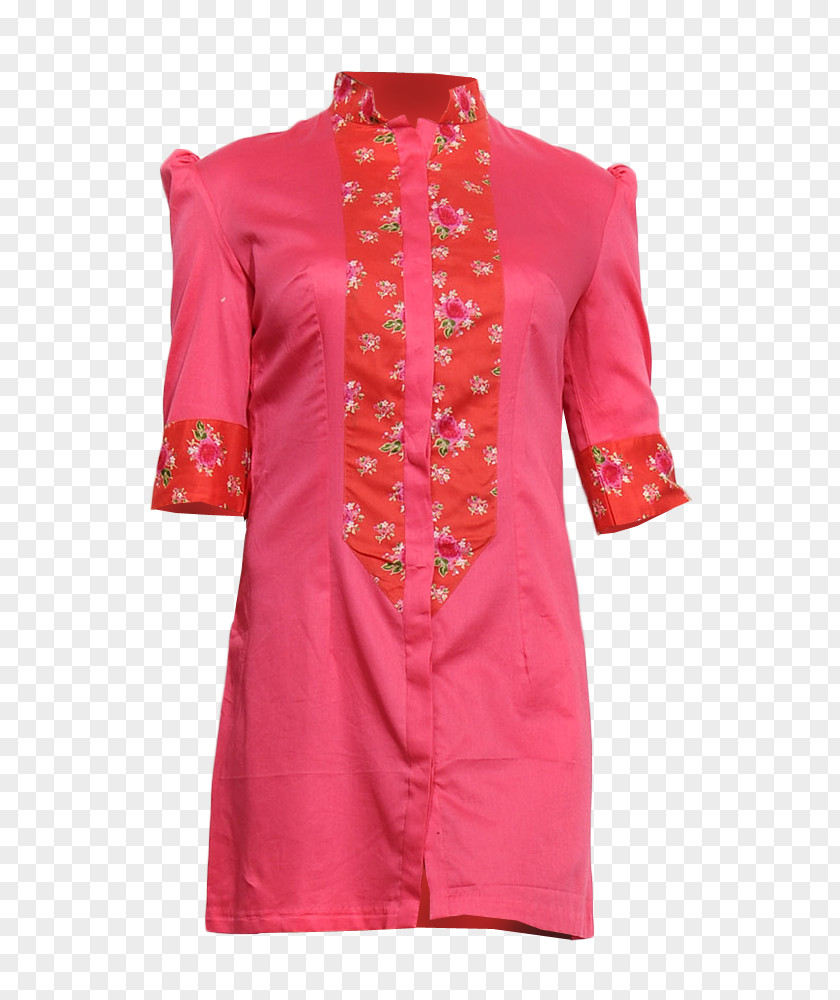 Formal Women Blouse Lace Dress Woman Cherry PNG