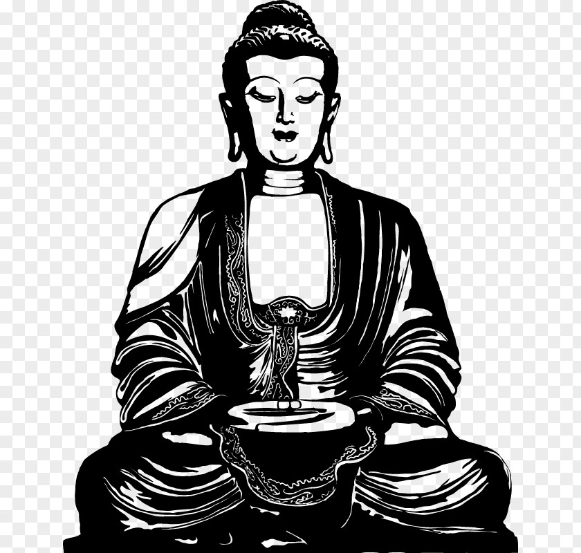 Boddha Figure Creator In Buddhism Buddhahood Religion Wall Decal PNG