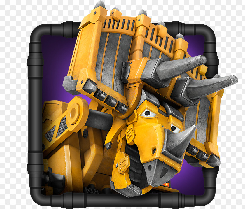 Bulldozer Ty And Revvit D-Structs DreamWorks Animation PNG