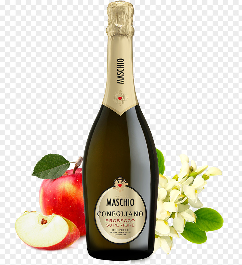 Champagne Conegliano Valdobbiadene Prosecco Wine PNG