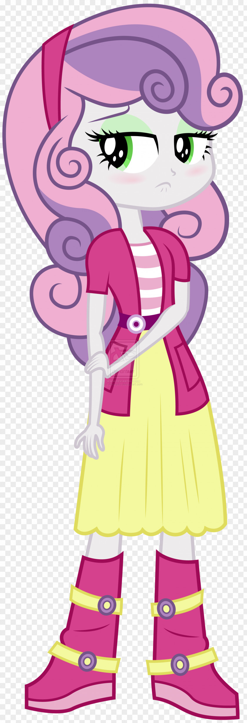 Guinea Pig Sweetie Belle My Little Pony: Equestria Girls Female Art PNG
