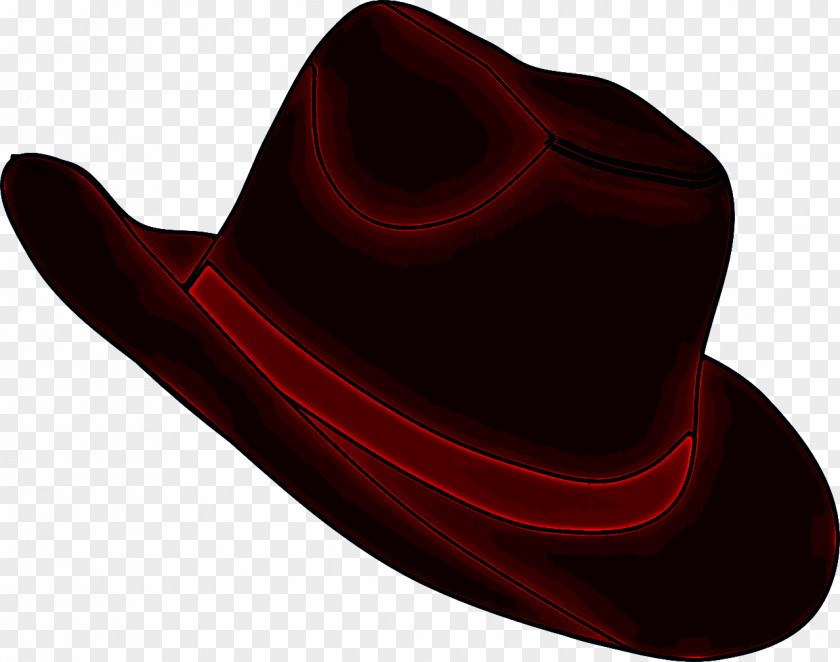 Headgear Maroon Cowboy Hat PNG