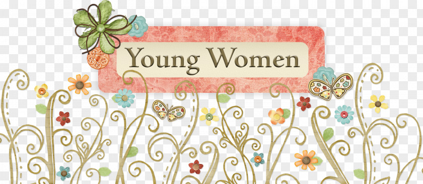 Leaflets Border Young Women The Church Of Jesus Christ Latter-day Saints Temple Clip Art PNG