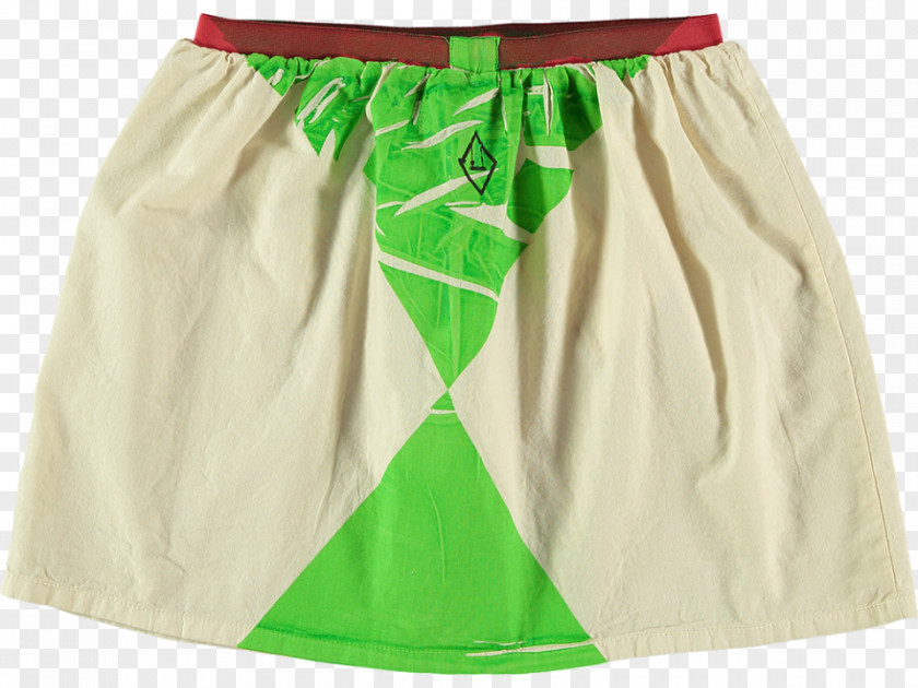 Orange Skirt Trunks Shorts Swimsuit Green PNG