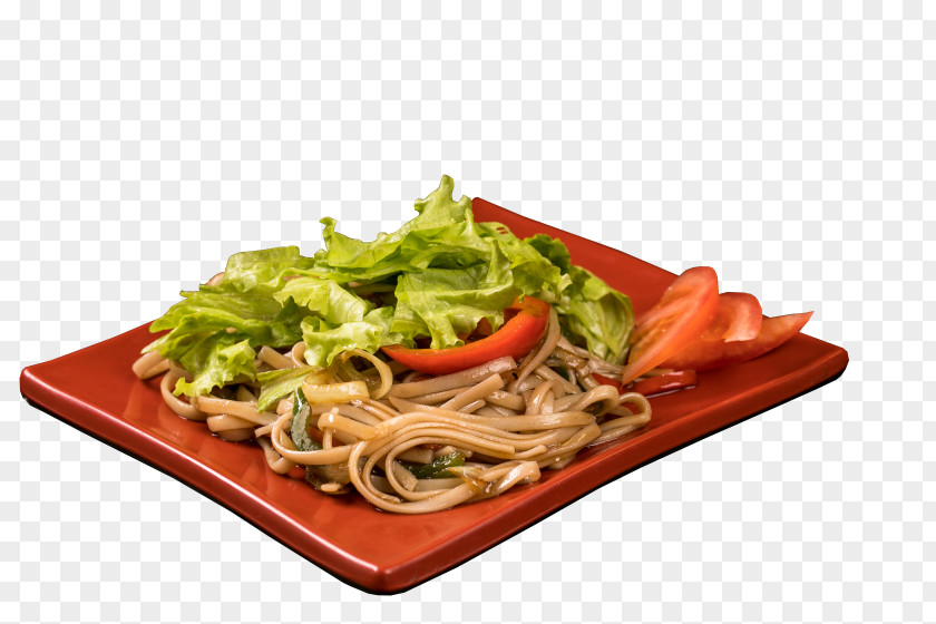 Salad Yaki Udon Yakisoba Japanese Cuisine Chinese Noodles PNG