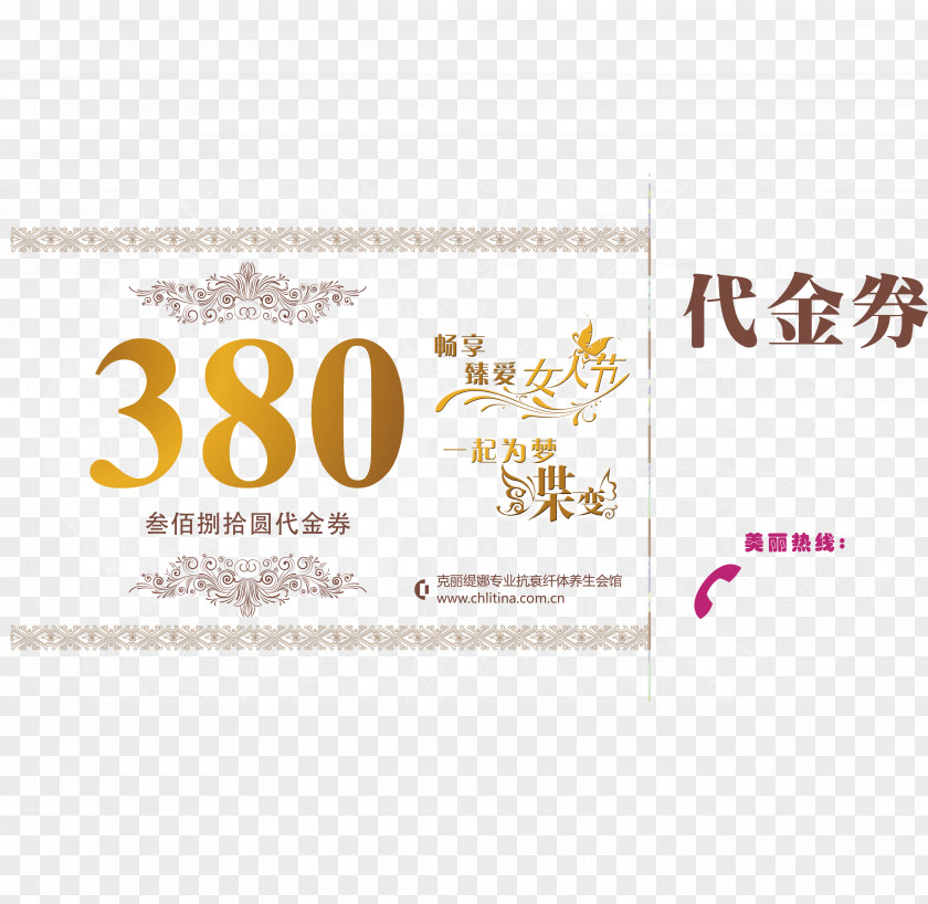 Three Eight Vouchers Pictures Coupon Woman PNG