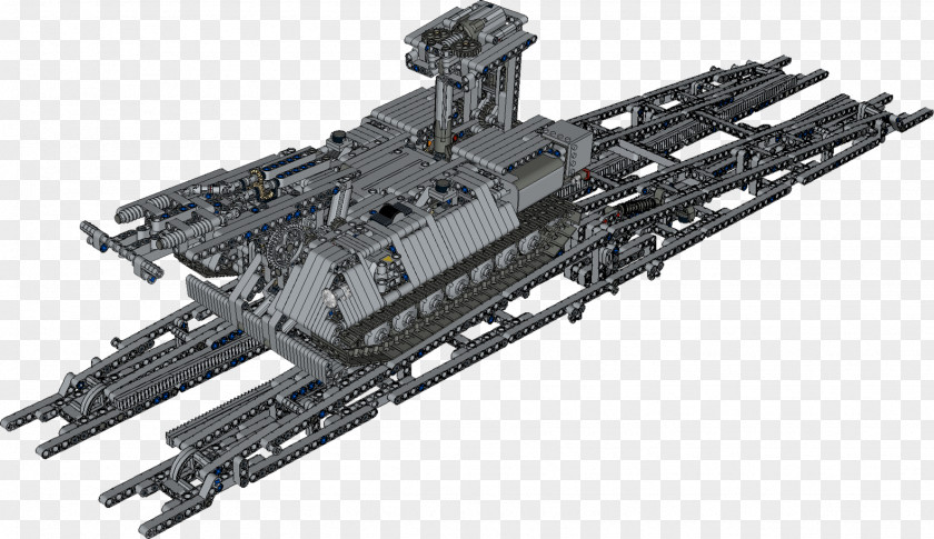 Bulding Lego Technic Biber Armoured Vehicle-launched Bridge Space PNG
