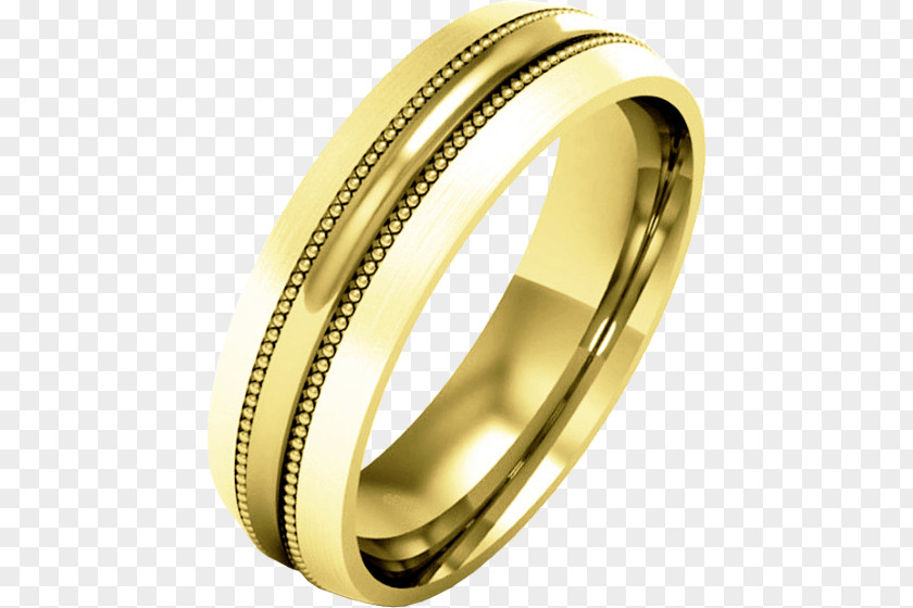 Wedding Ring Gold Diamond PNG