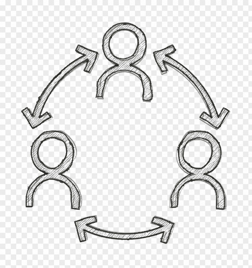 Connecting Icon People PNG