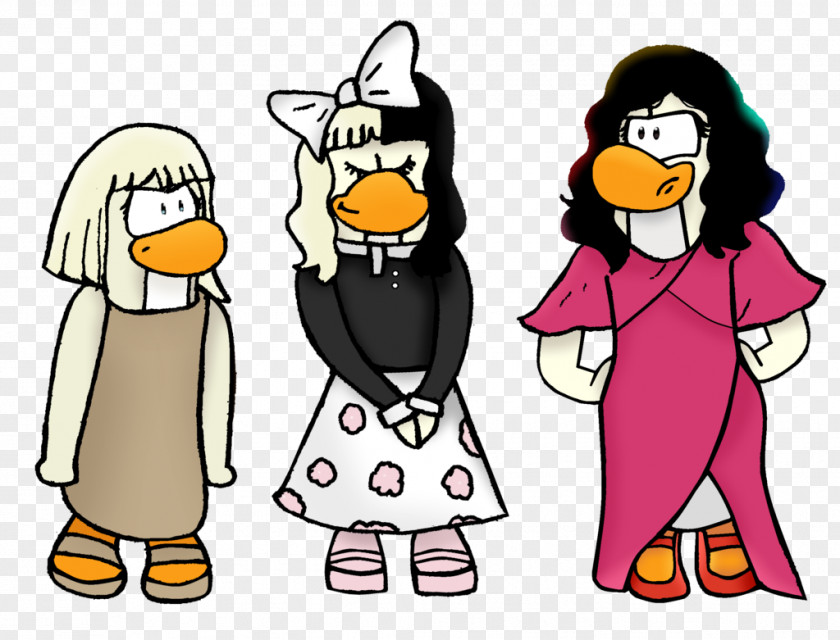 Maddie Ziegler Club Penguin Drawing Fan Art Bird PNG