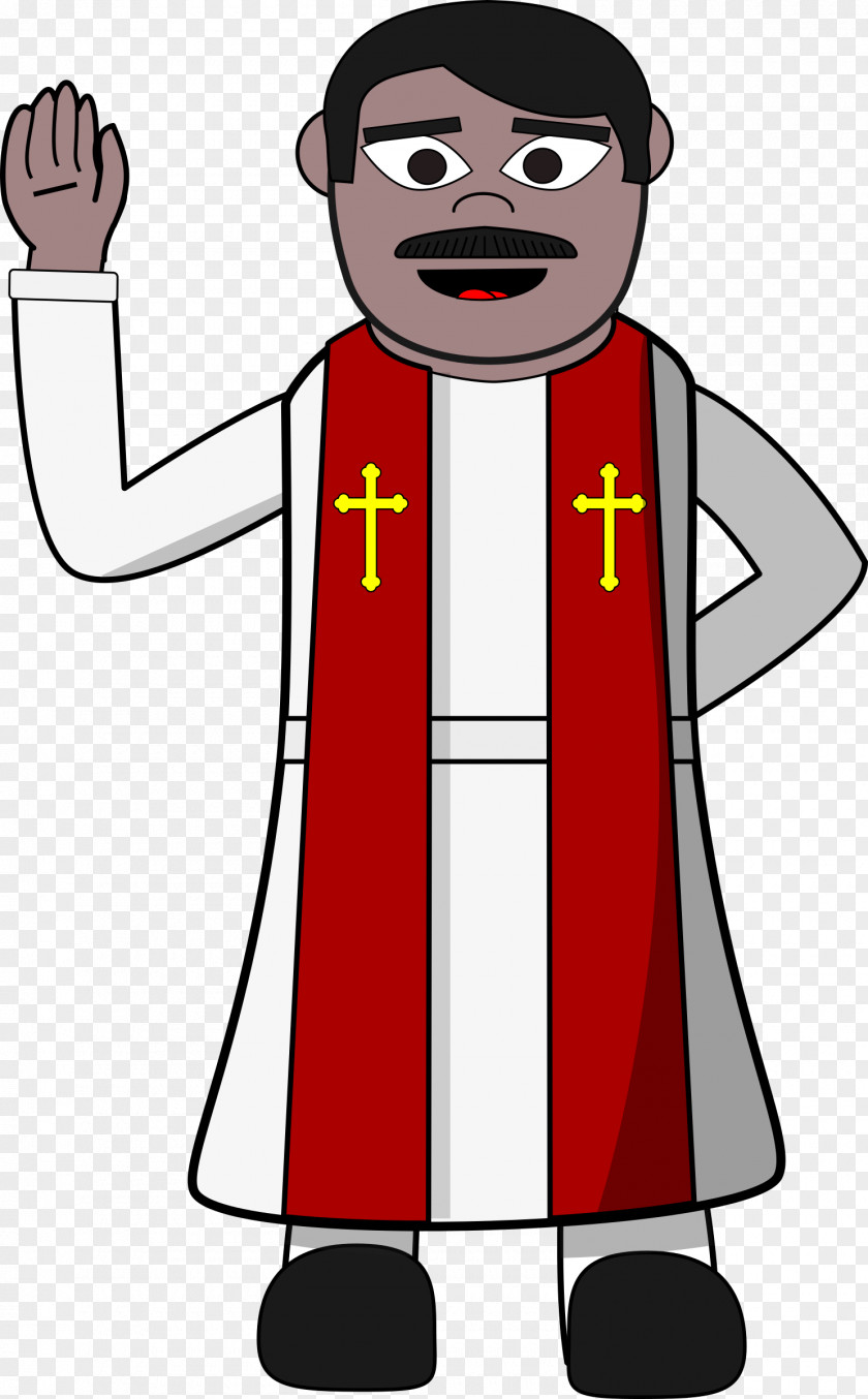 Pastor Priest Cartoon Clip Art PNG