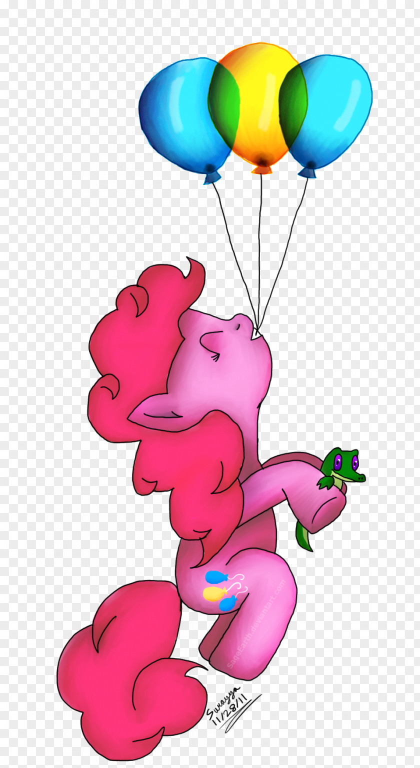 Pie Vertebrate Balloon Pink M Clip Art PNG