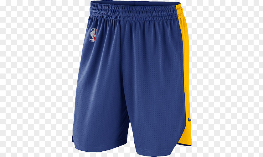 The Surface Of Golden Crony State Warriors NBA Shorts Swingman Nike PNG