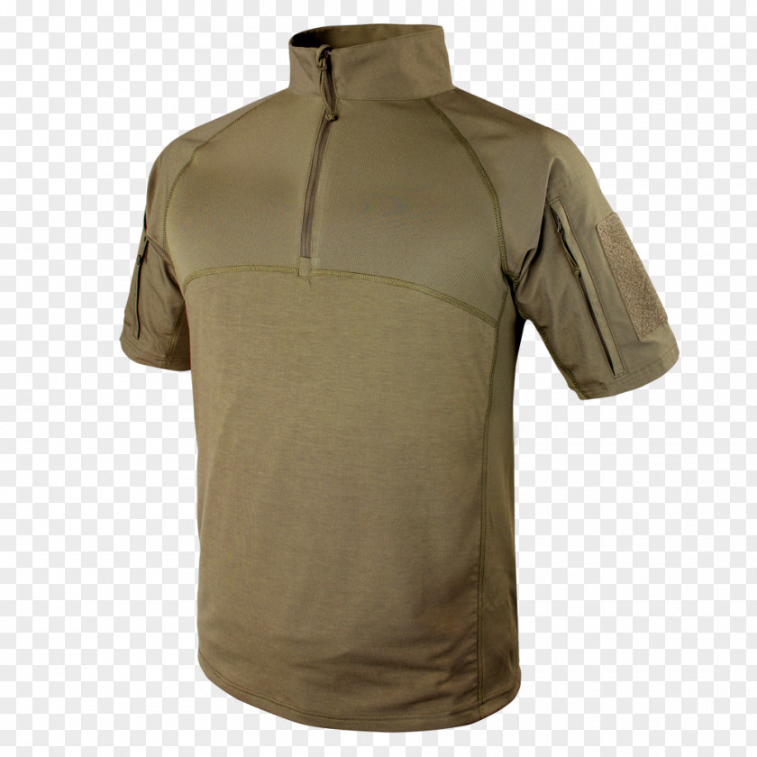 A Short Sleeved Shirt T-shirt Army Combat Sleeve MultiCam PNG