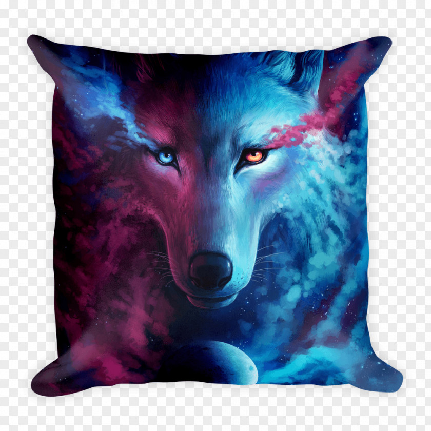Black Wolf Mexican Puppy Pillow Fur PNG