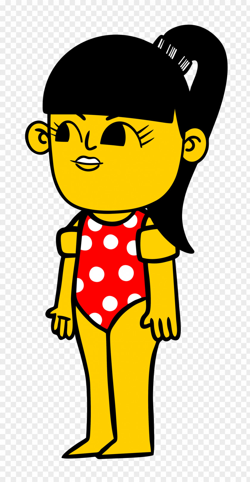 Cartoon Character Yellow Smiley Meter PNG